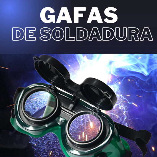 Gafas de seguridad para soldadura 2x1