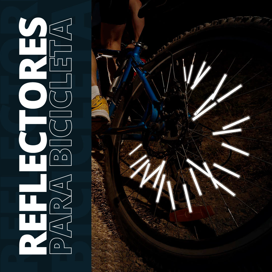 Reflectores para bicicleta x12