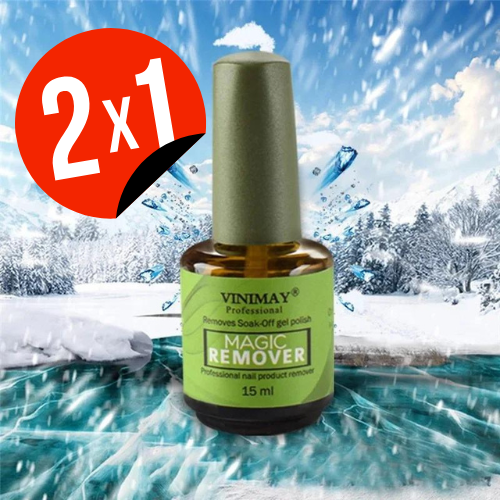 Esmalte removedor de semipermanente 2x1